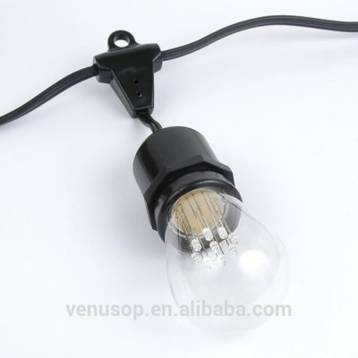 Trade assurance Custom String light supplier Commercial string lighting Patio string LED S14 bulb