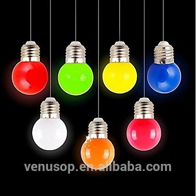 E26 G45 1W led colorful christmas small lighting bulbs